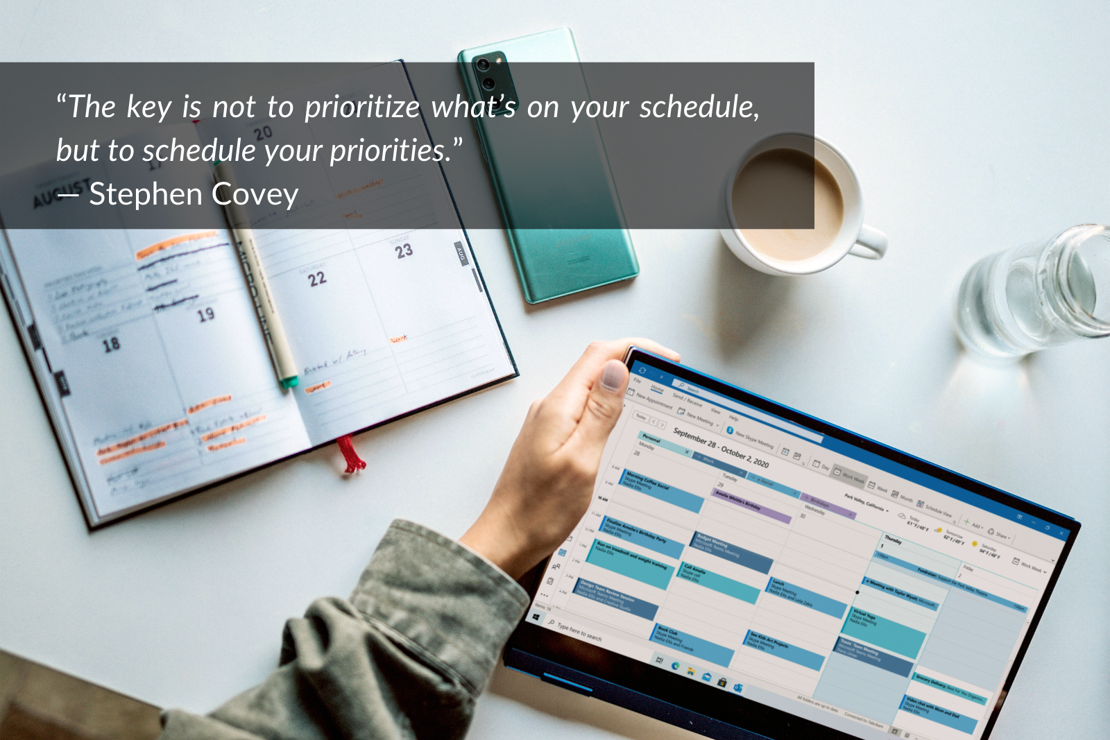 Your calendar is not a to-do list: how to take back your schedule