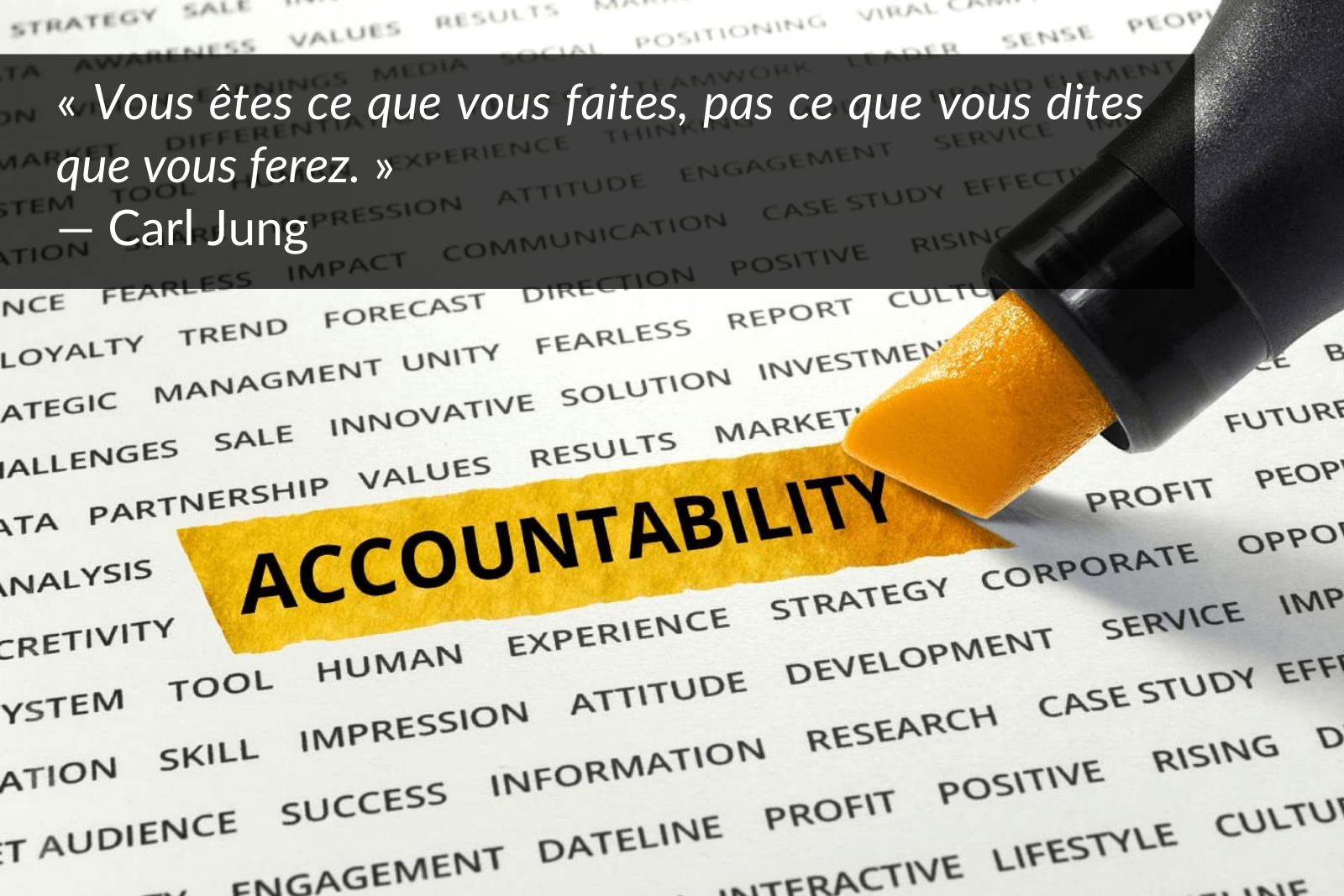L’imputabilité est le véritable moteur de la performance et de la croissance